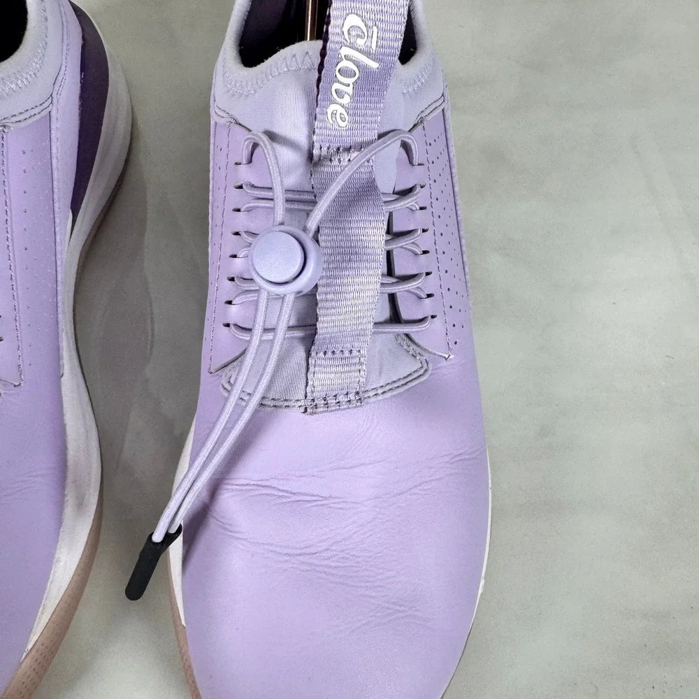 Clove Lilac Sneakers Comfort Shoes Bungee Laces Pull On Nursing Healthcare 8‎
